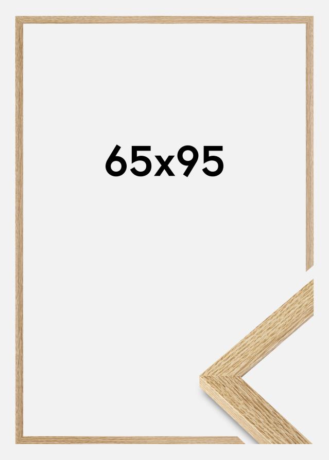 Cadre Selection Verre Acrylique Chêne 65x95 cm