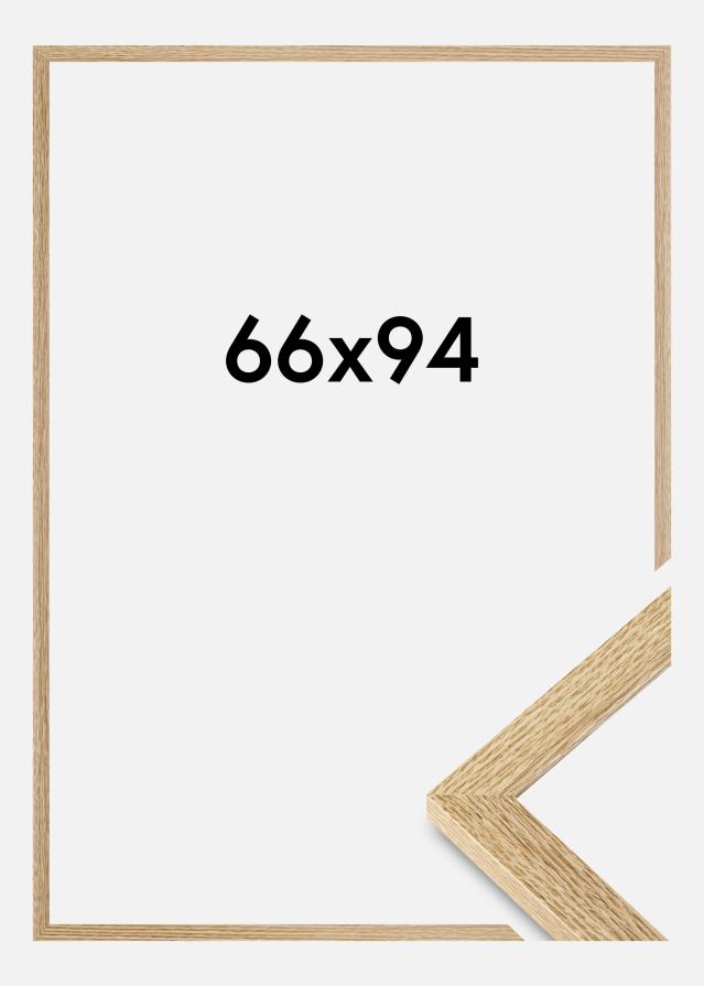 Cadre Selection Verre Acrylique Chêne 66x94 cm