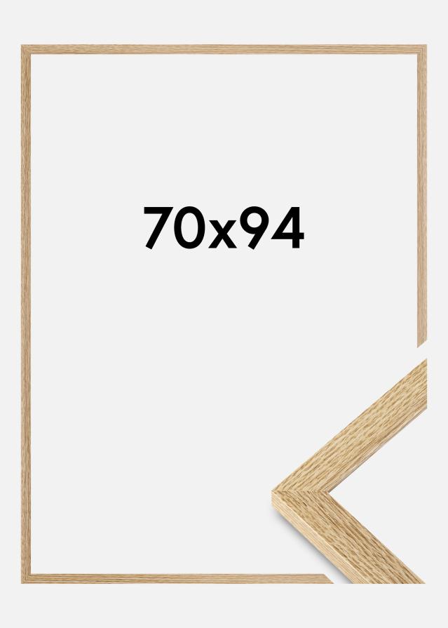 Cadre Selection Verre Acrylique Chêne 70x94 cm