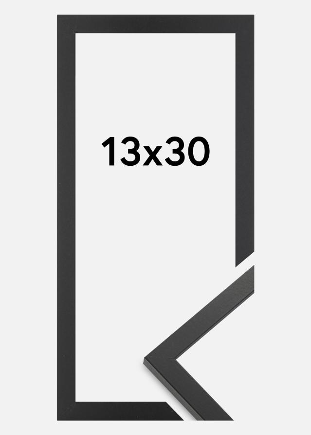 Cadre Trendy Verre Acrylique Noir 13x30 cm