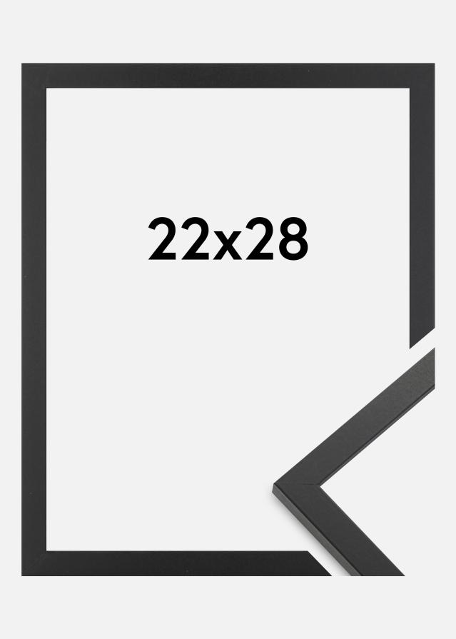 Cadre Trendy Verre Acrylique Noir 22x28 cm