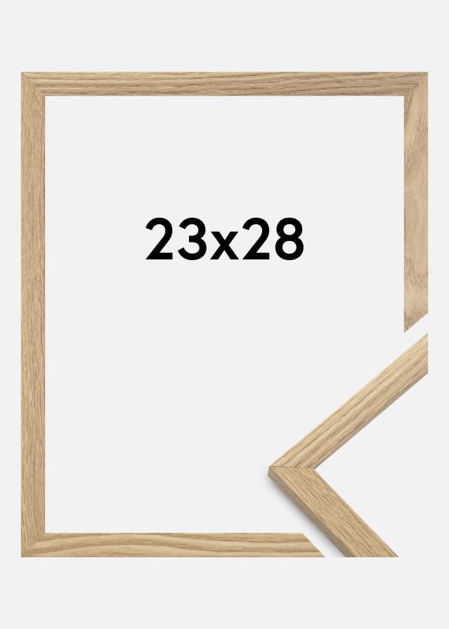 Cadre Trendy Verre Acrylique Chêne 23x28 cm