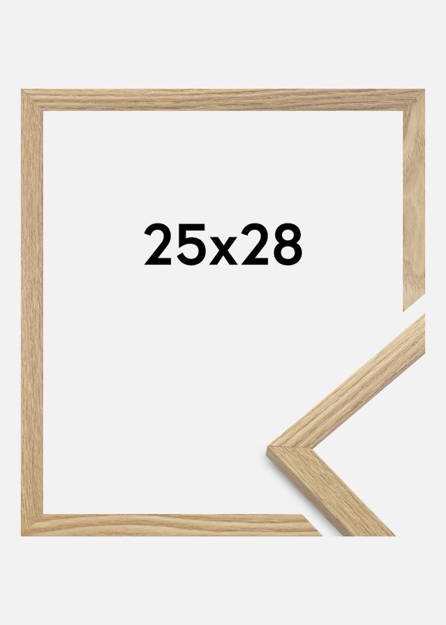 Cadre Trendy Verre Acrylique Chêne 25x28 cm