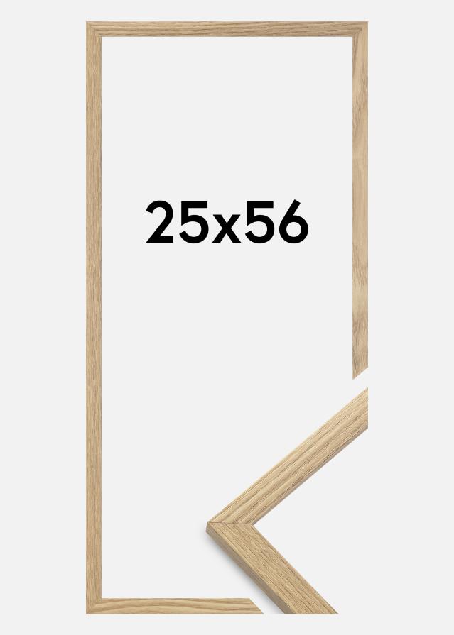 Cadre Trendy Verre Acrylique Chêne 25x56 cm
