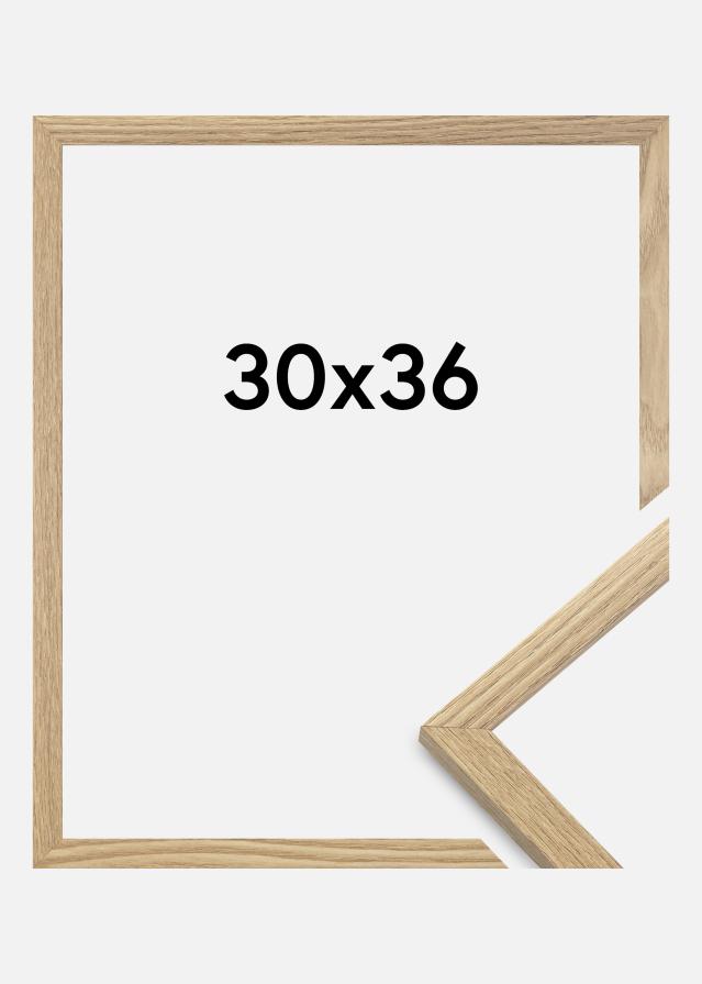 Cadre Trendy Verre Acrylique Chêne 30x36 cm
