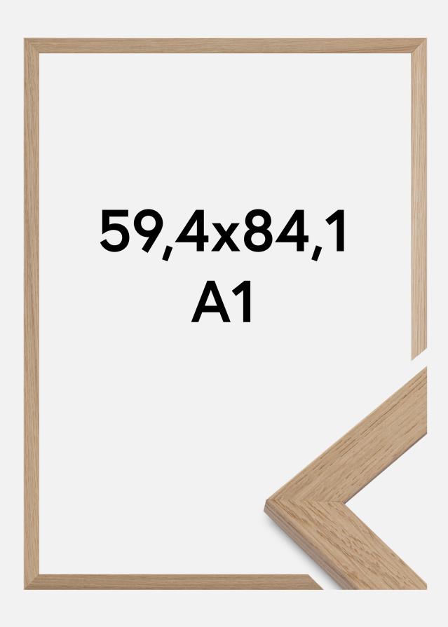 Cadre Trendline Verre Acrylique Chêne 59,4x84,1 cm (A1)