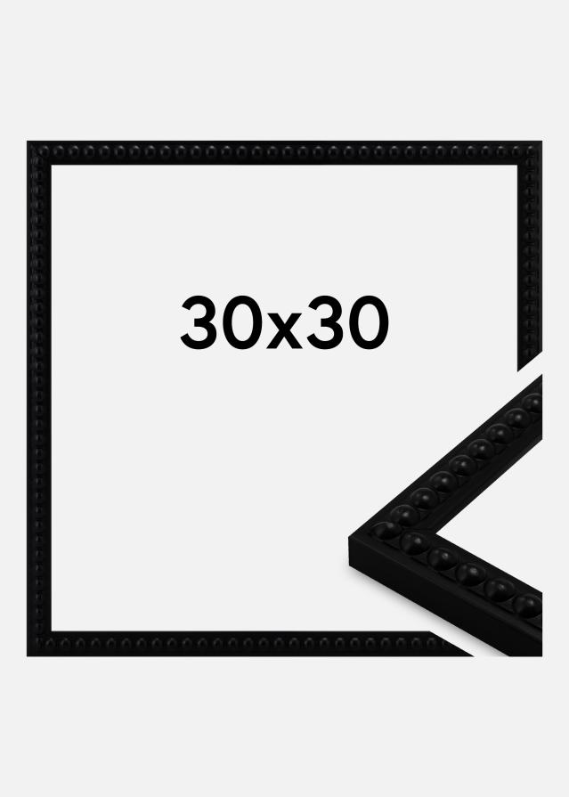 Cadre Perla Verre Acrylique Noir 30x30 cm