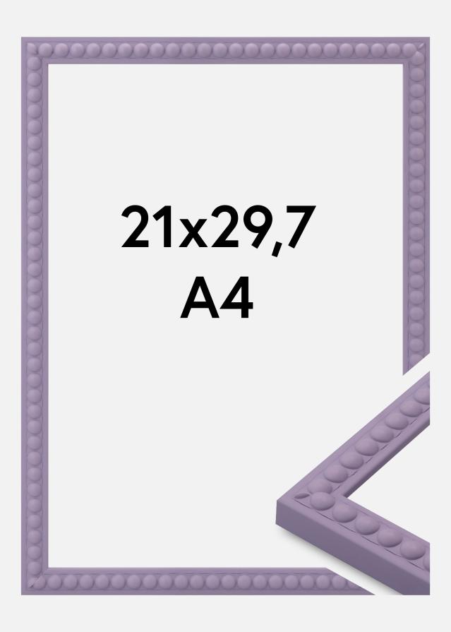 Cadre Perla Verre Acrylique Violet 21x29,7 cm (A4)