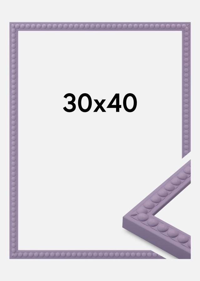 Cadre Perla Verre Acrylique Violet 30x40 cm