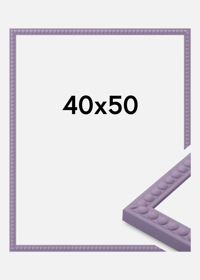 Cadre Perla Verre Acrylique Violet 40x50 cm