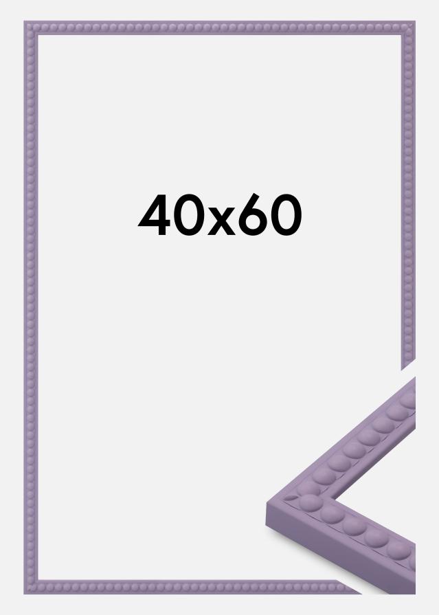 Cadre Perla Verre Acrylique Violet 40x60 cm