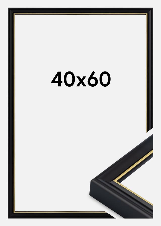 Cadre Canterbury Verre Acrylique Noir 40x60 cm