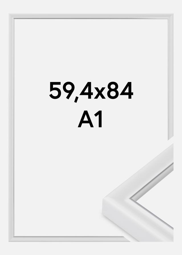 Cadre Canterbury Verre Acrylique Blanc 59,4x84,1 cm (A1)