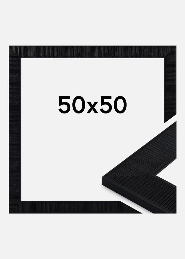 Cadre Lund Verre Acrylique Noir 50x50 cm