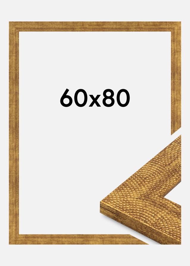 Cadre Linea Verre Acrylique Or 60x80 cm