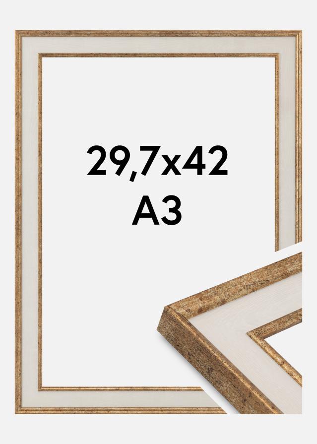 Cadre Dolly Verre Acrylique Or 29,7x42 cm (A3)