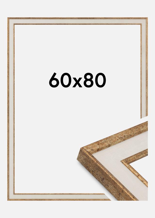 Cadre Dolly Verre Acrylique Or 60x80 cm