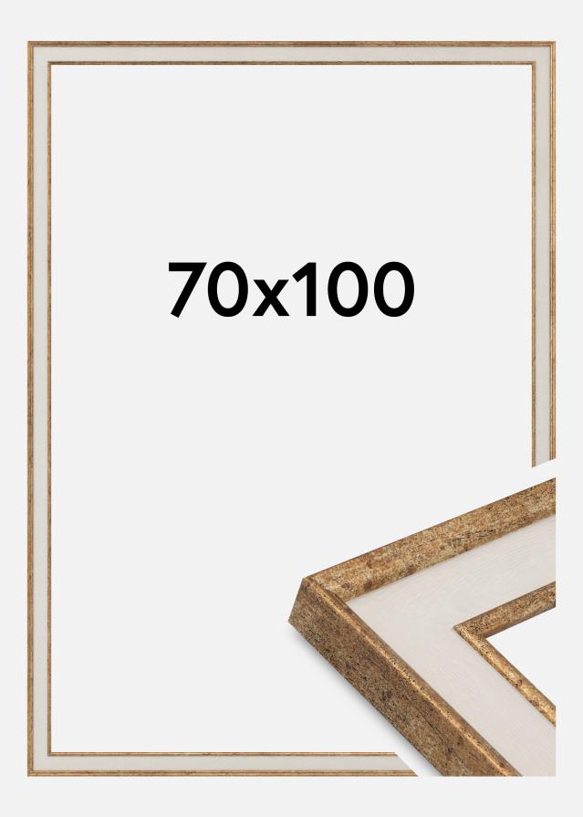 Cadre Dolly Verre Acrylique Or 70x100 cm