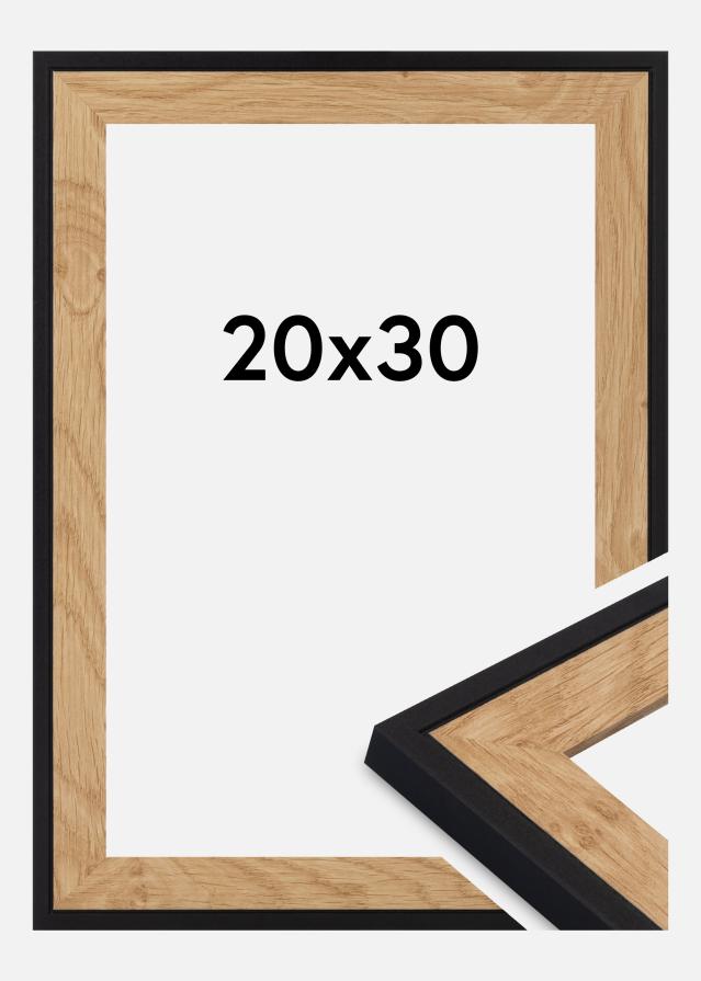 Cadre Iris Verre Acrylique Noir 20x30 cm