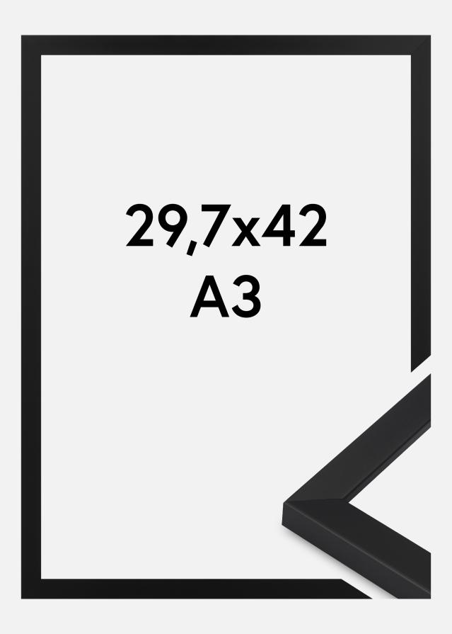 Cadre Oban Verre Acrylique Noir 29,7x42 cm (A3)