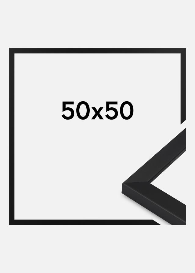 Cadre Oban Verre Acrylique Noir 50x50 cm