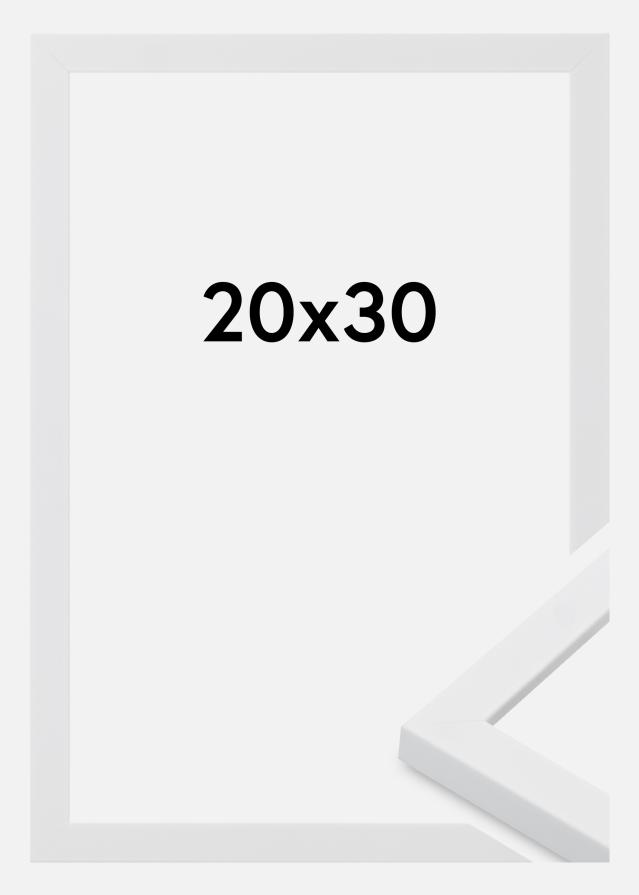 Cadre Oban Verre Acrylique Blanc 20x30 cm