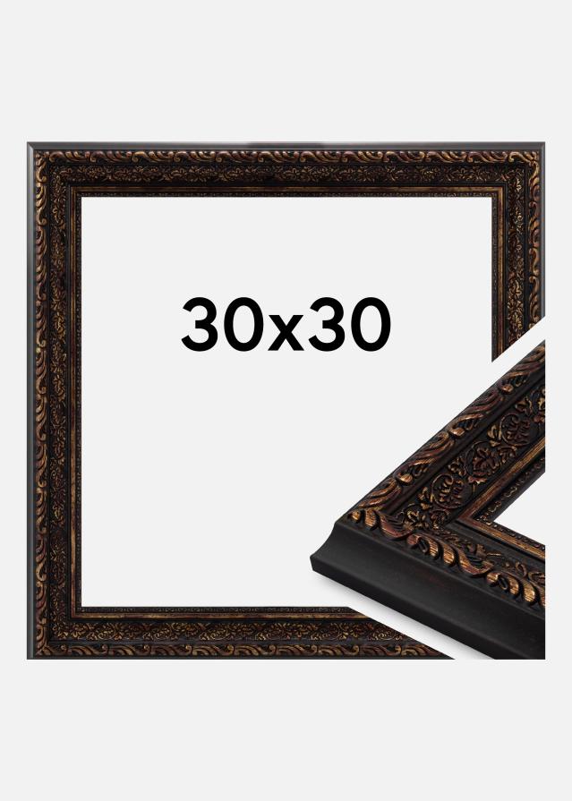 Cadre Imperial Verre Acrylique Or 30x30 cm