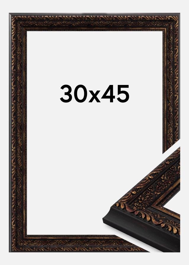 Cadre Imperial Verre Acrylique Or 30x45 cm