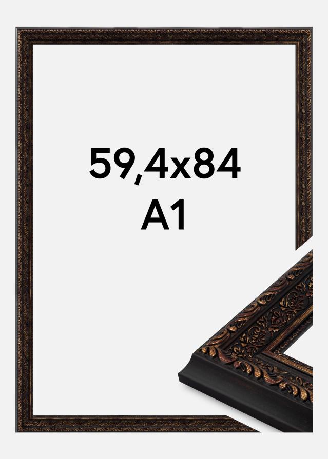 Cadre Imperial Verre Acrylique Or 59,4x84 cm (A1)