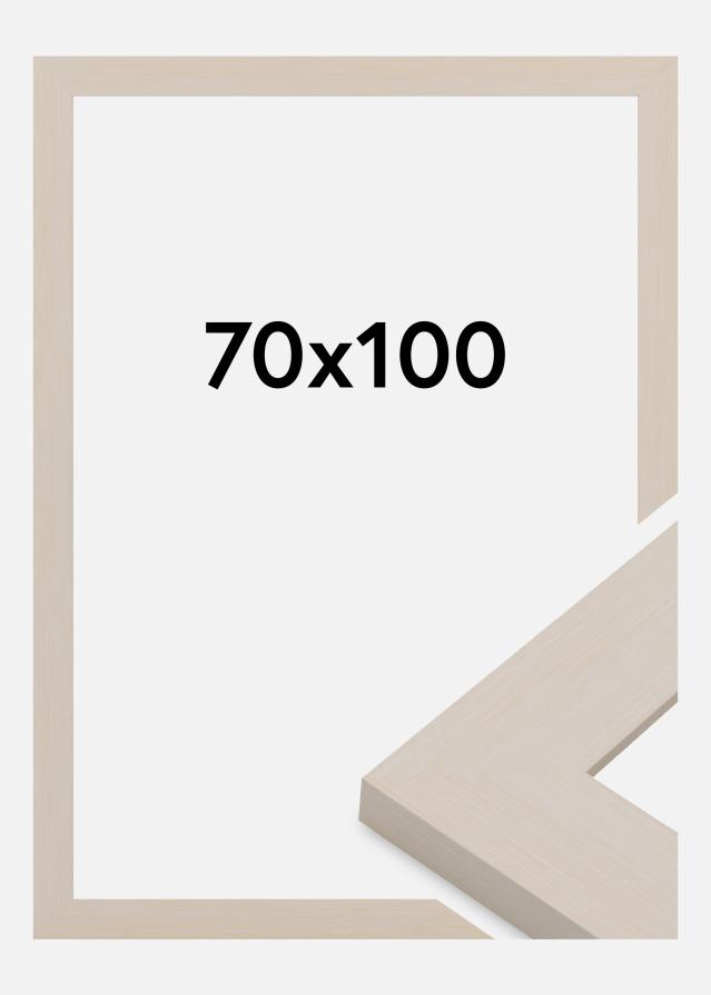 Cadre Pembrokeshire Verre Acrylique Blanc 70x100 cm