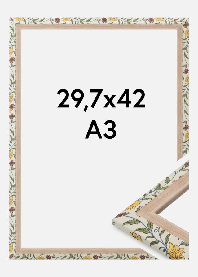 Cadre Arco Verre Acrylique Fleuri Chêne 29,7x42 cm (A3)