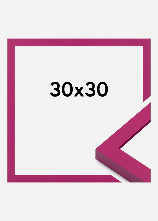 Cadre Selection Verre Acrylique Bubblegum Pink 30x30 cm