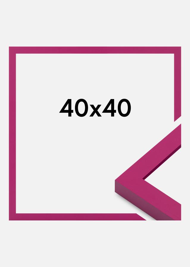 Cadre Selection Verre Acrylique Bubblegum Pink 40x40 cm