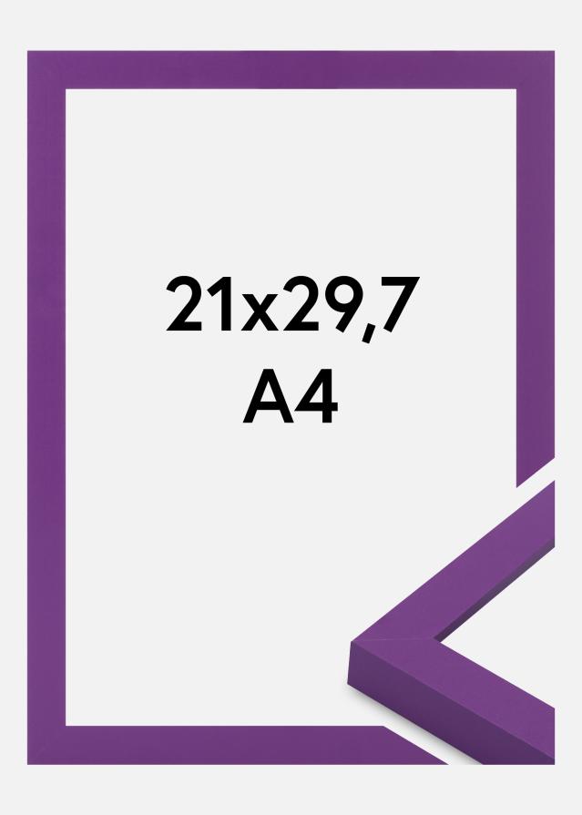 Cadre Selection Verre Acrylique Deep Lilac 21x29.7 cm (A4)