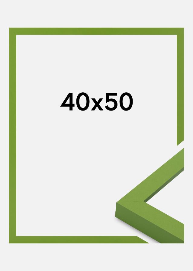 Cadre Selection Verre Acrylique Lime Green 40x50 cm