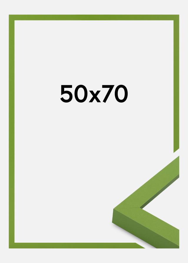 Cadre Selection Verre Acrylique Lime Green 50x70 cm