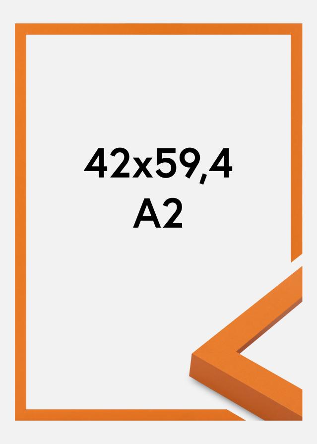 Cadre Selection Verre Acrylique Orange 42x59.4 cm (A2)