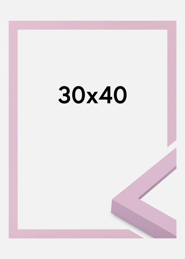 Cadre Selection Verre Acrylique Pink 30x40 cm
