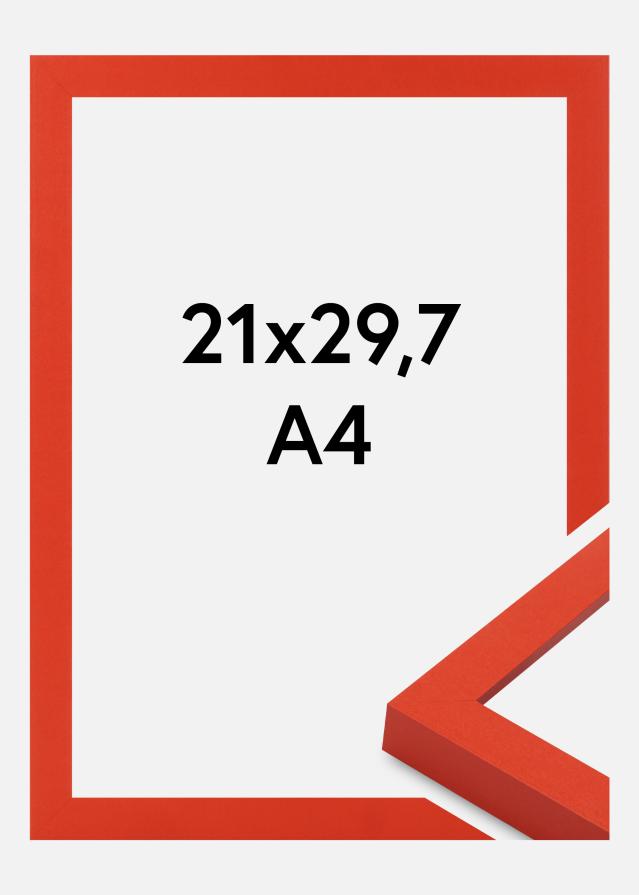 Cadre Selection Verre Acrylique Red 21x29.7 cm (A4)