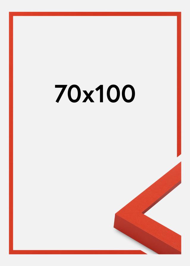Cadre Selection Verre Acrylique Red 70x100 cm