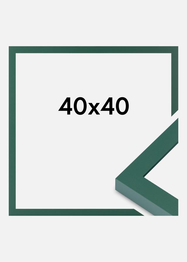 Cadre Selection Verre Acrylique Turquoise 40x40 cm