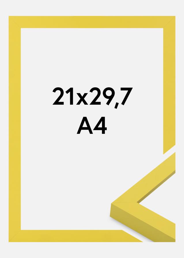 Cadre Selection Verre Acrylique Yellow 21x29.7 cm (A4)