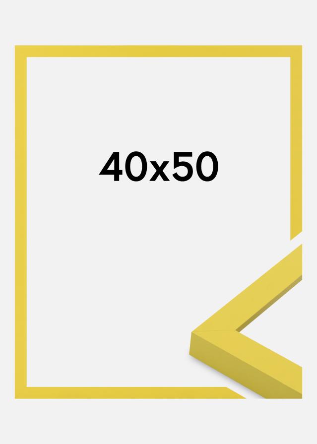 Cadre Selection Verre Acrylique Yellow 40x50 cm