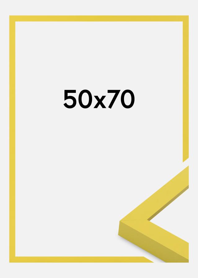 Cadre Selection Verre Acrylique Yellow 50x70 cm