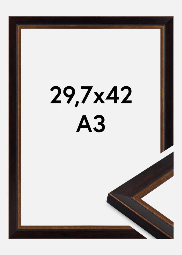 Cadre Artur Verre Acrylique Noir 29,7x42 cm (A3)