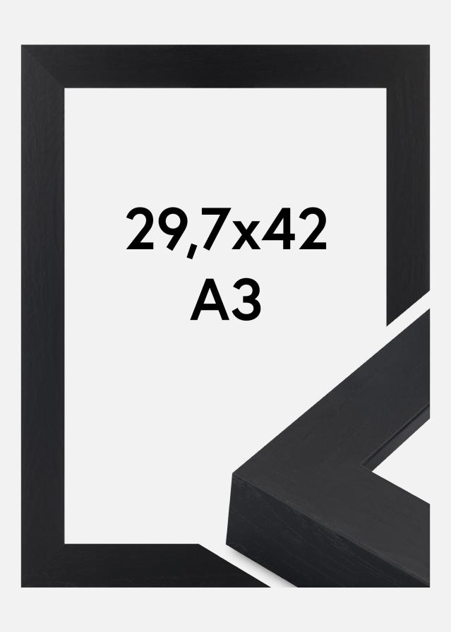 Cadre Wells Verre Acrylique Noir 29,7x42 cm (A3)