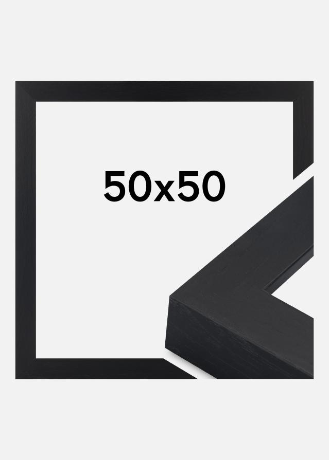 Cadre Wells Verre Acrylique Noir 50x50 cm