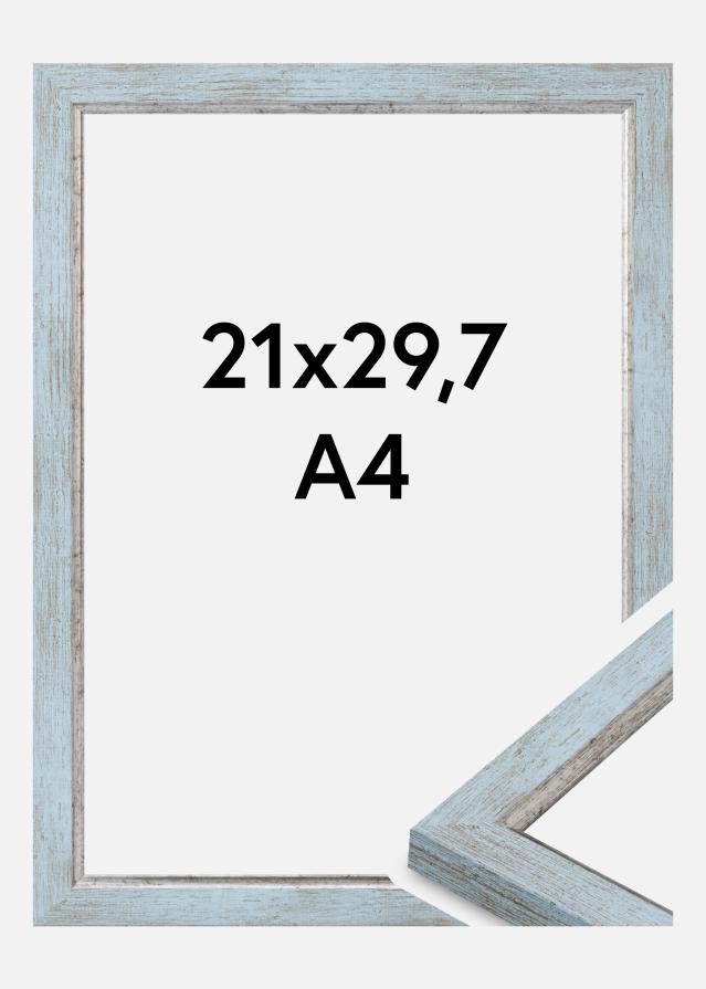 Cadre Whitby Verre Acrylique Bleu 21x29,7 cm (A4)