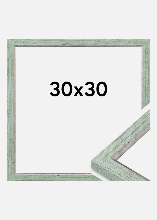 Cadre Whitby Verre Acrylique Vert 30x30 cm