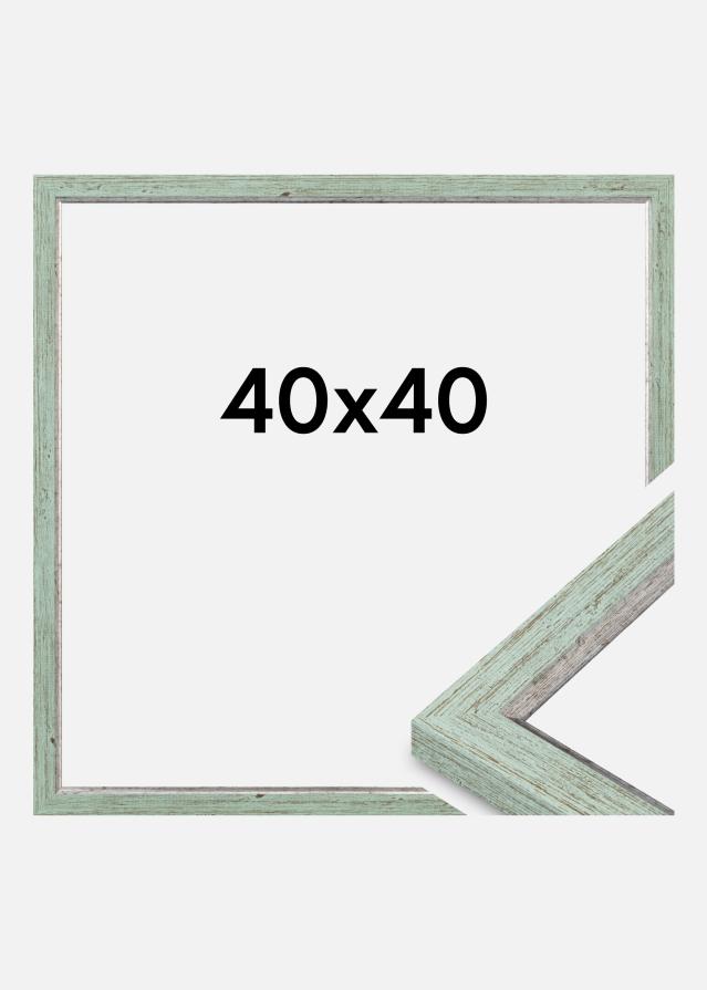 Cadre Whitby Verre Acrylique Vert 40x40 cm